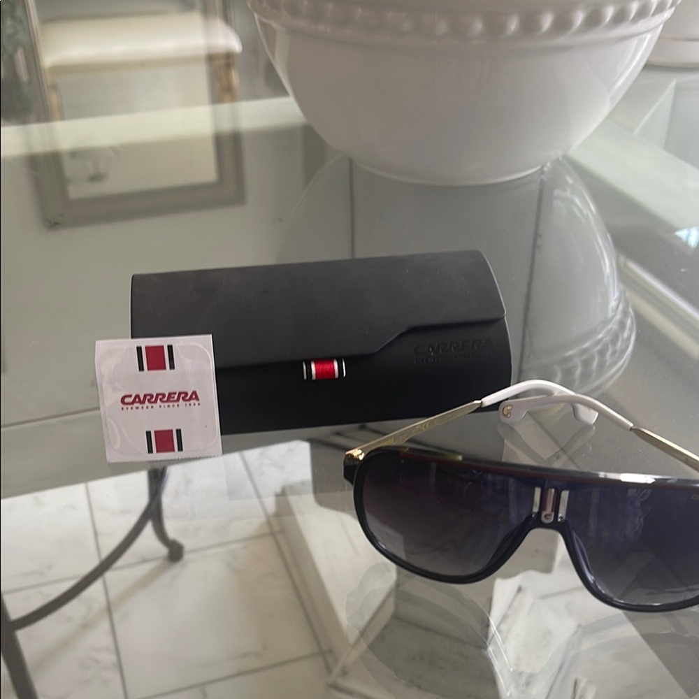 Carrera Sunglasses with Black and Gold Frame